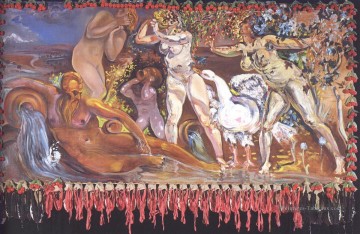 Alegoría de la primavera Salvador Dali Pinturas al óleo